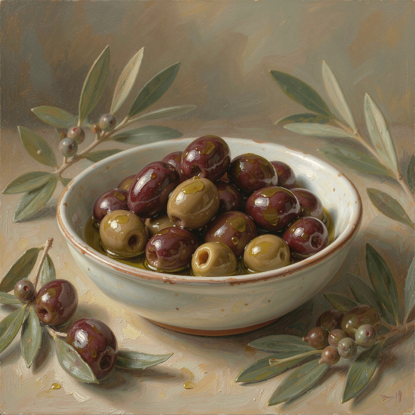 Kalamata-Oliven